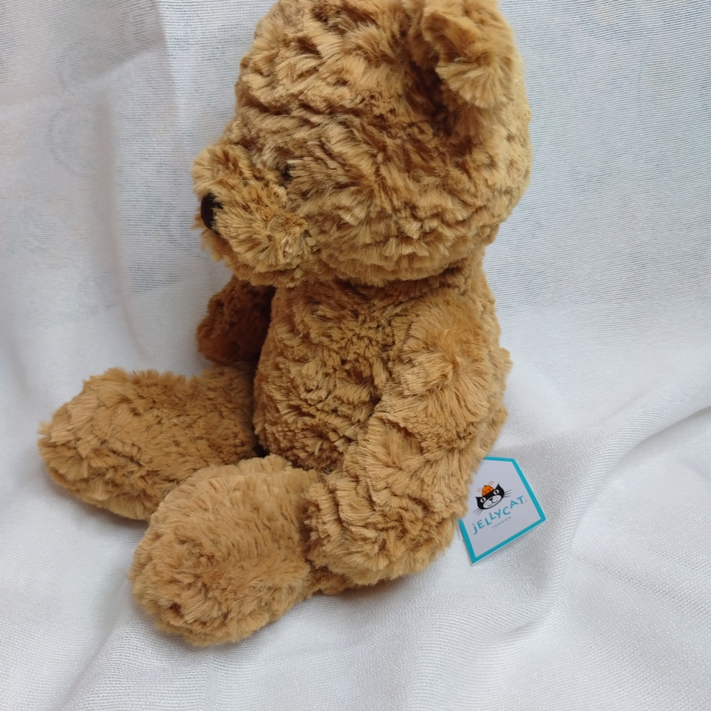 Jellycat Brown Small Bumbly Bear Plush Teddy Bear